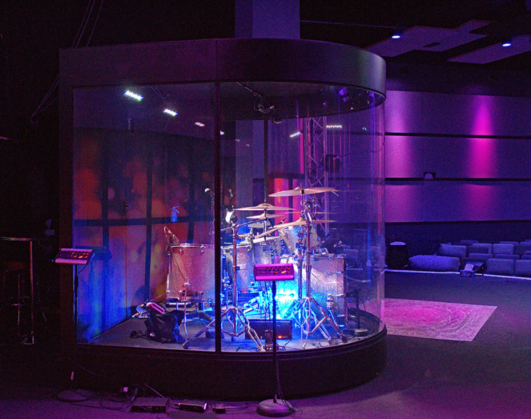 {drum enclosure}